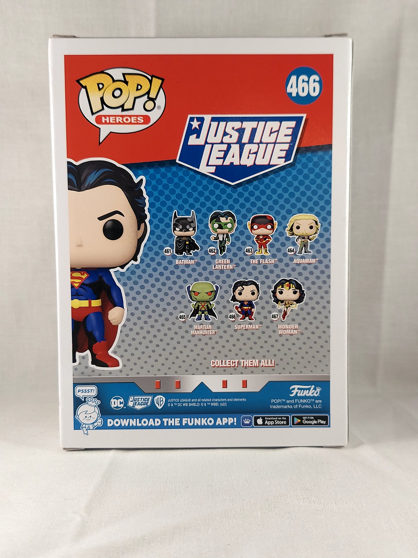 Funko Pop! Heroes: Justice League - Superman (Targe Exclusive)