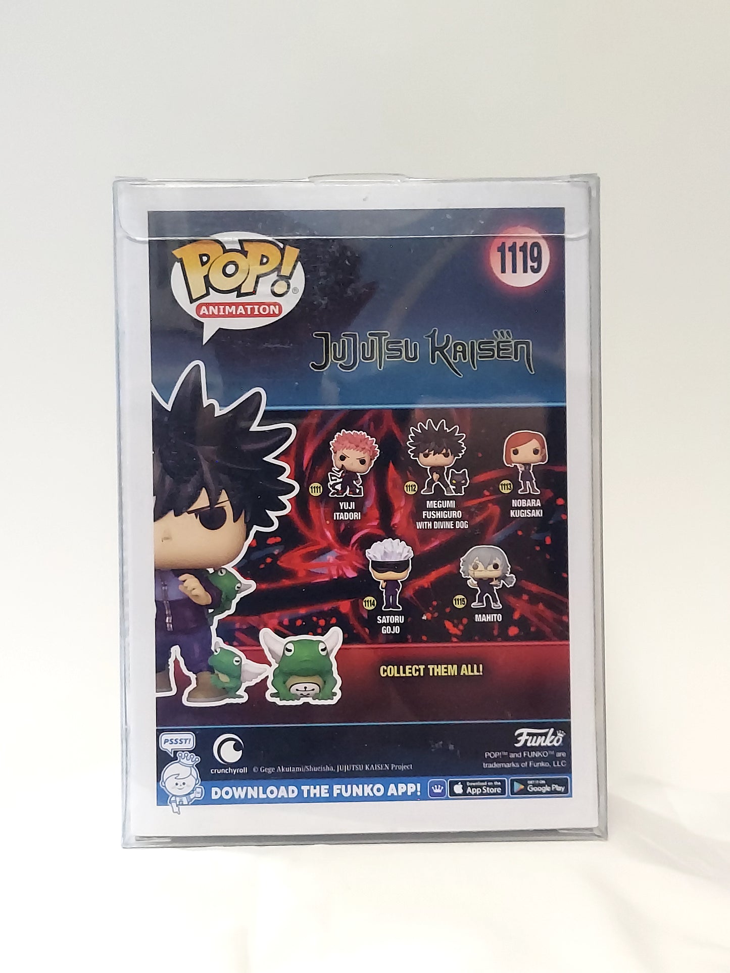 Funko Pop! Animation: Jujutsu Kaisen - Megumi Fushiguro with Toads w/protector