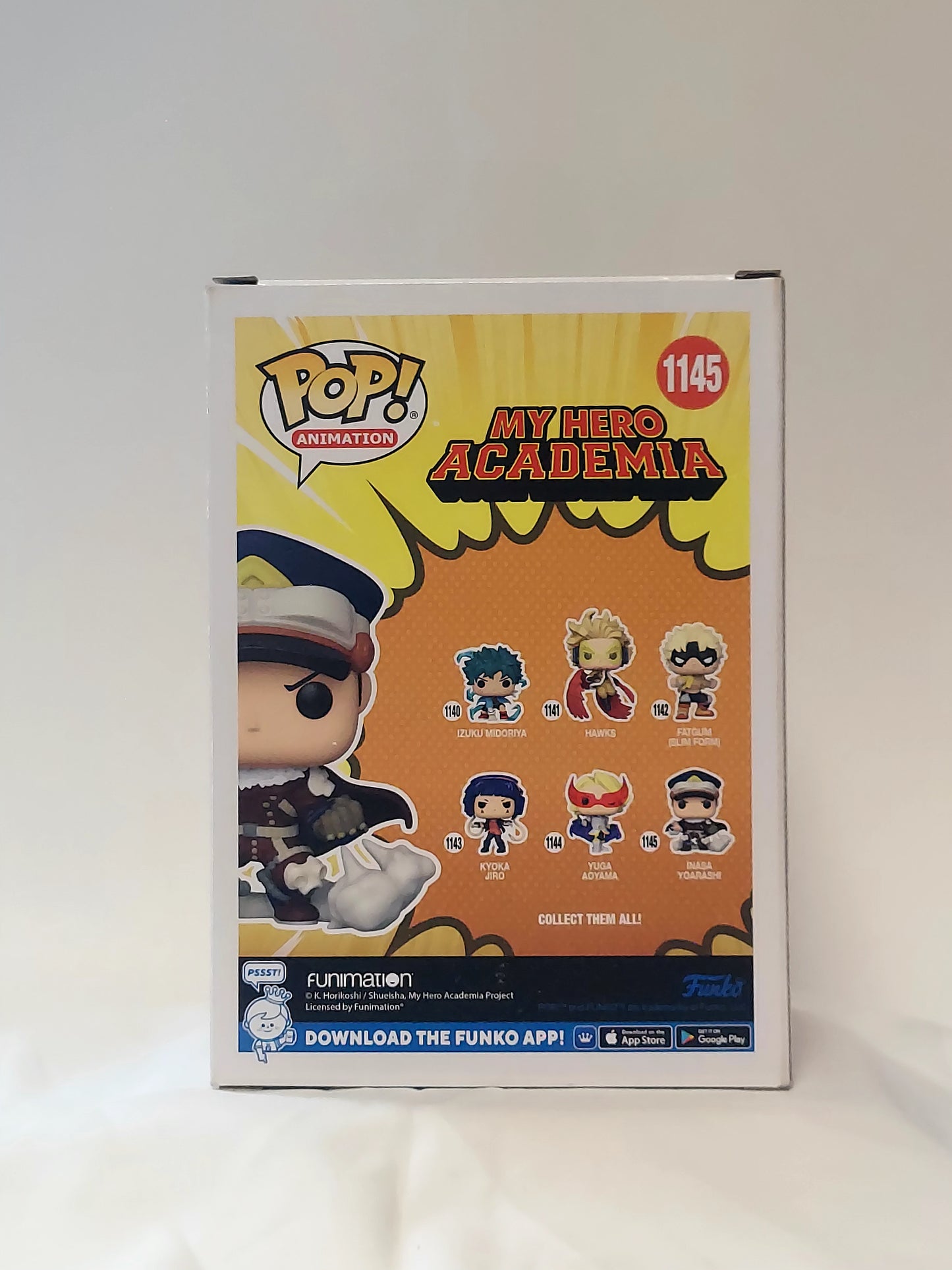 Funko Pop! Animation: My Hero Academia - Inasa Yoarashi