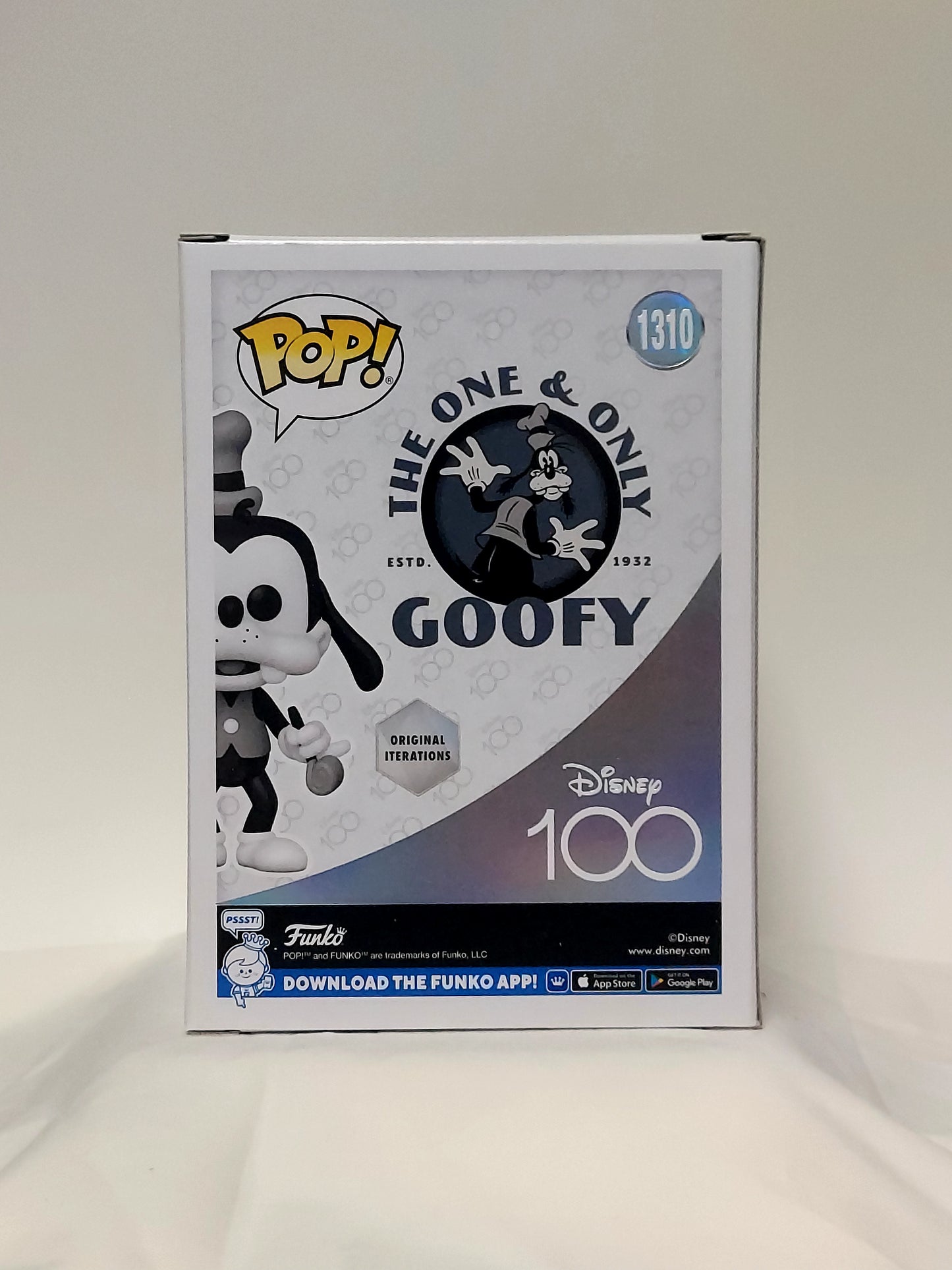 Funko Pop! Disney 100 : Goofy (Target Exclusive) w/protector