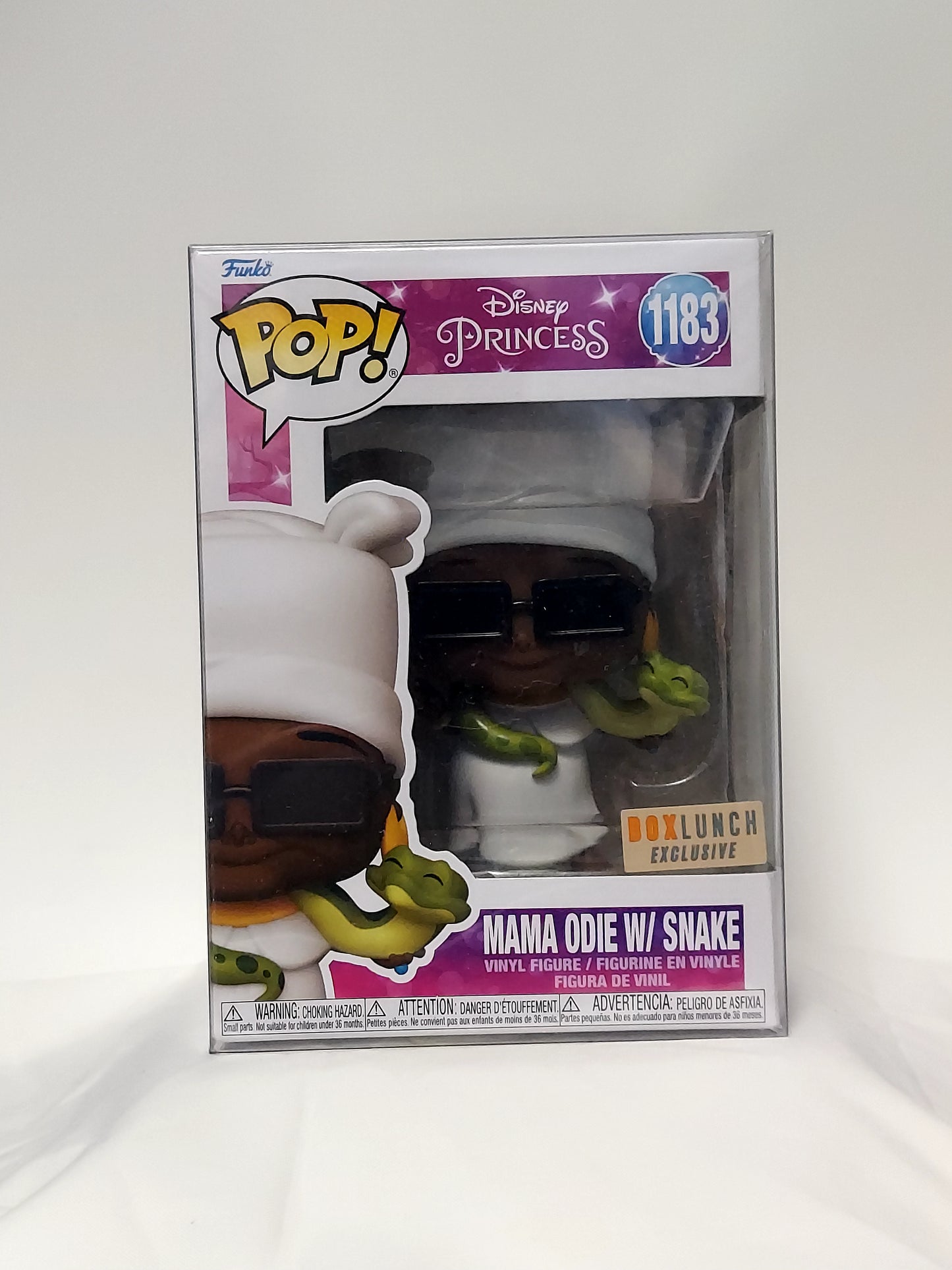 Funko Pop! Disney Pricess: Mama Odie W/Snake (Box Lunch Exclusive) w/protector