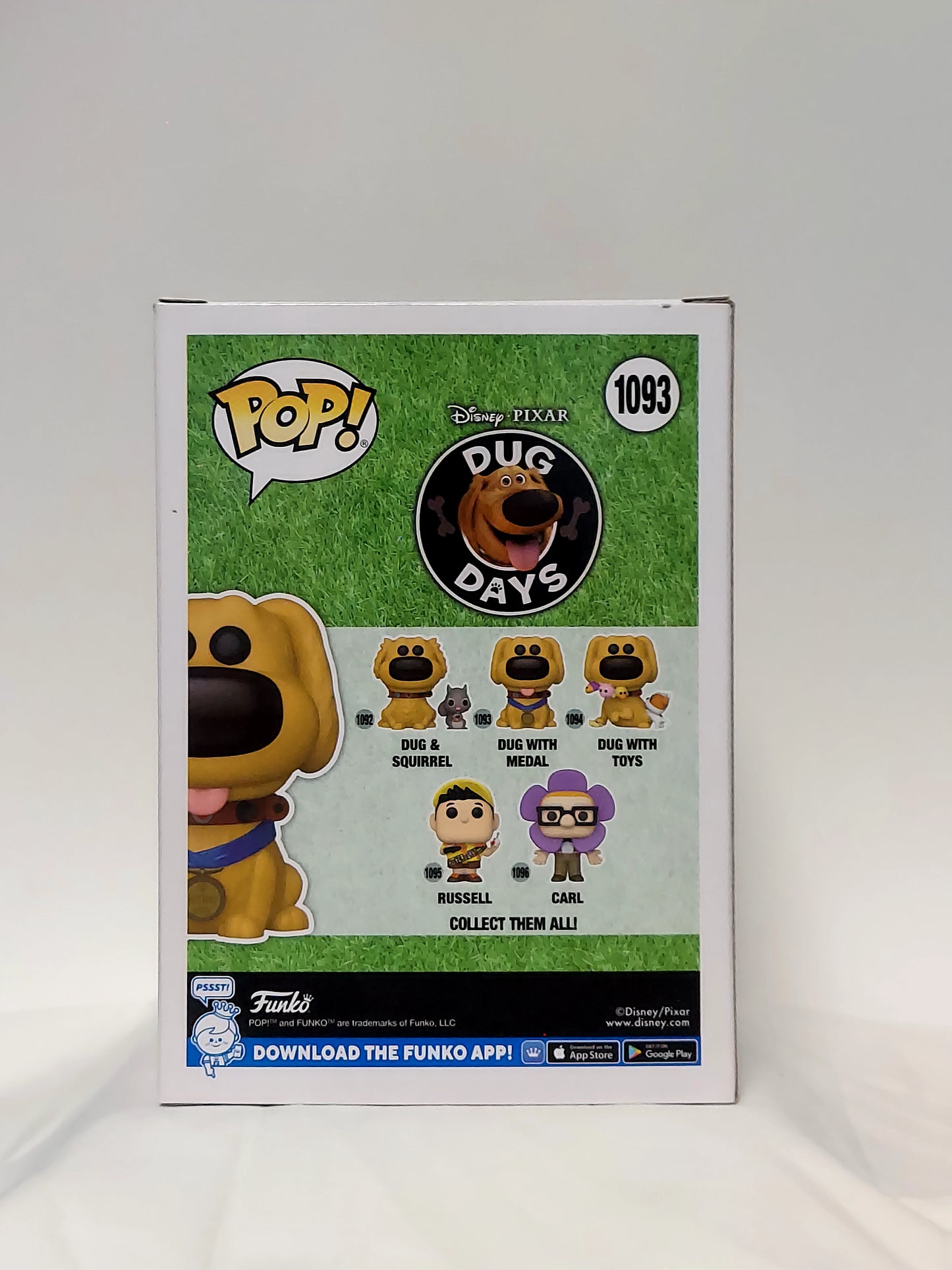 Funko Pop! Disney Pixar: Dug With Medal