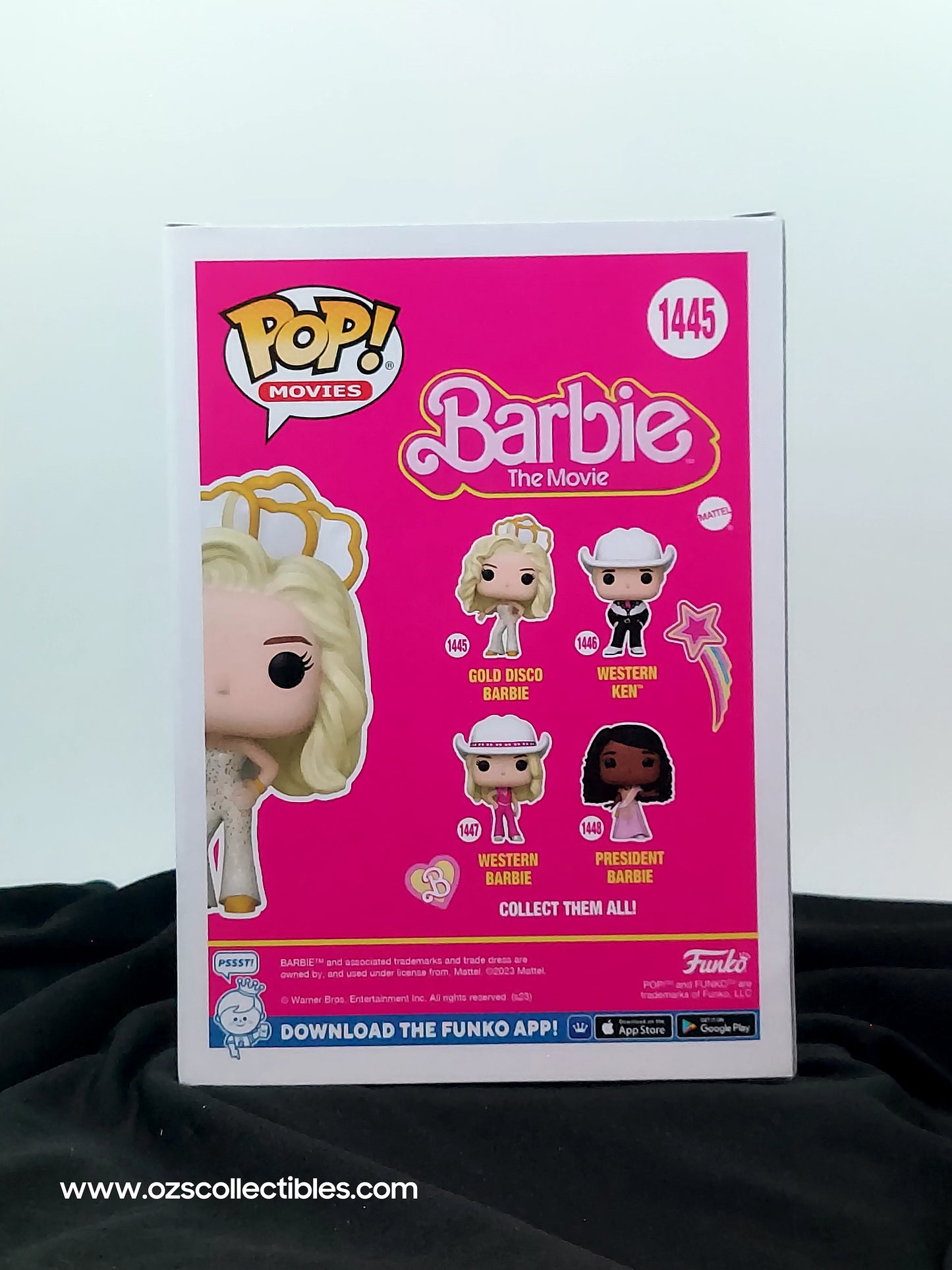 Funko Pop! Movies: Barbie The Movie - Gold Disco Barbie