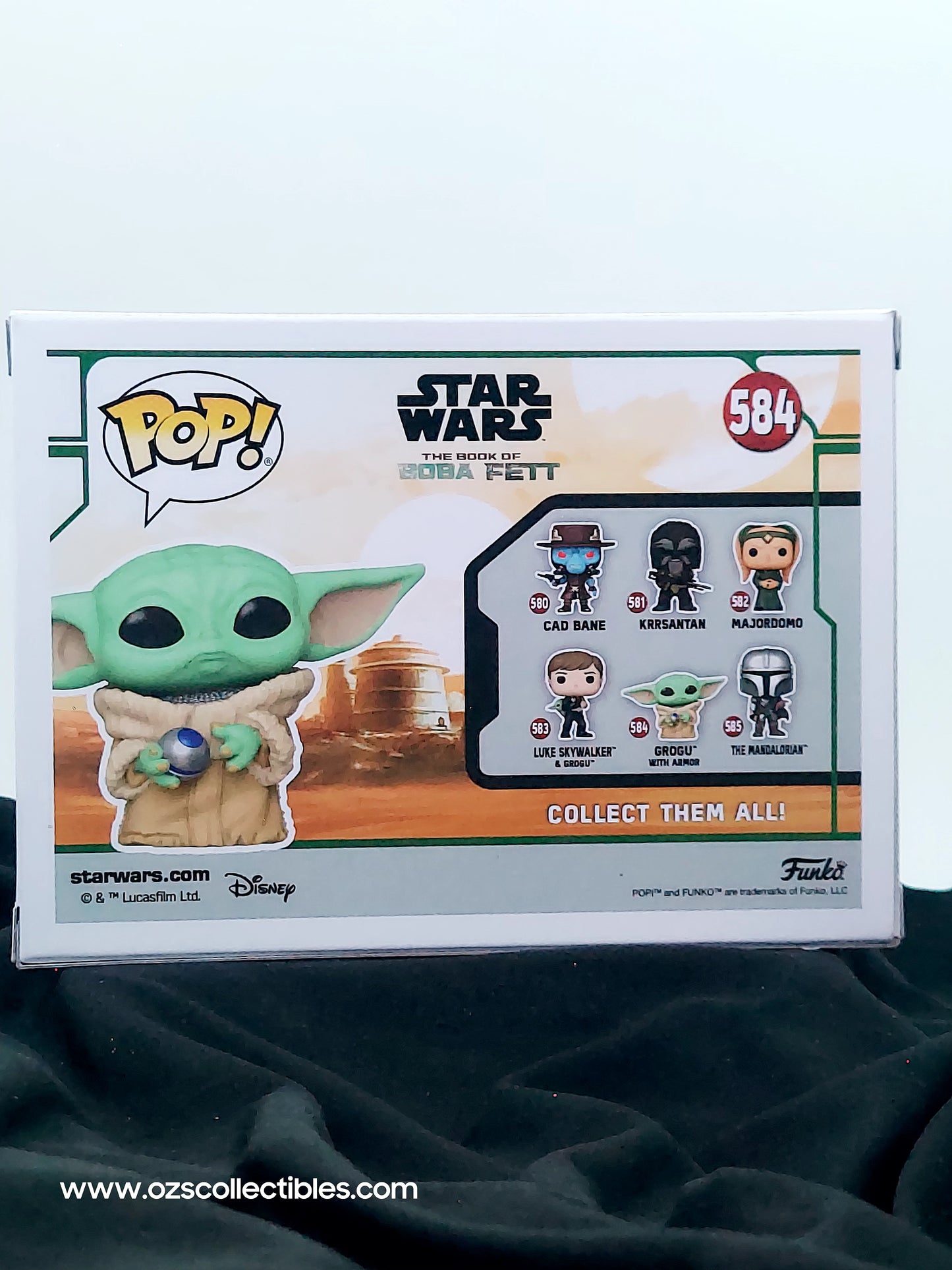 Funko Pop! Star Wars: The Book of Boba Fett - Grogu with Armor