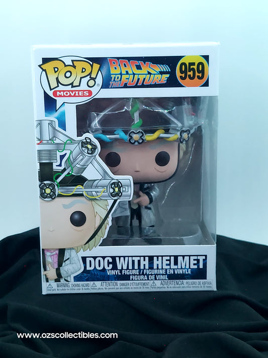 Funko Pop! Movies: Back To The Future - Doc With Helmet