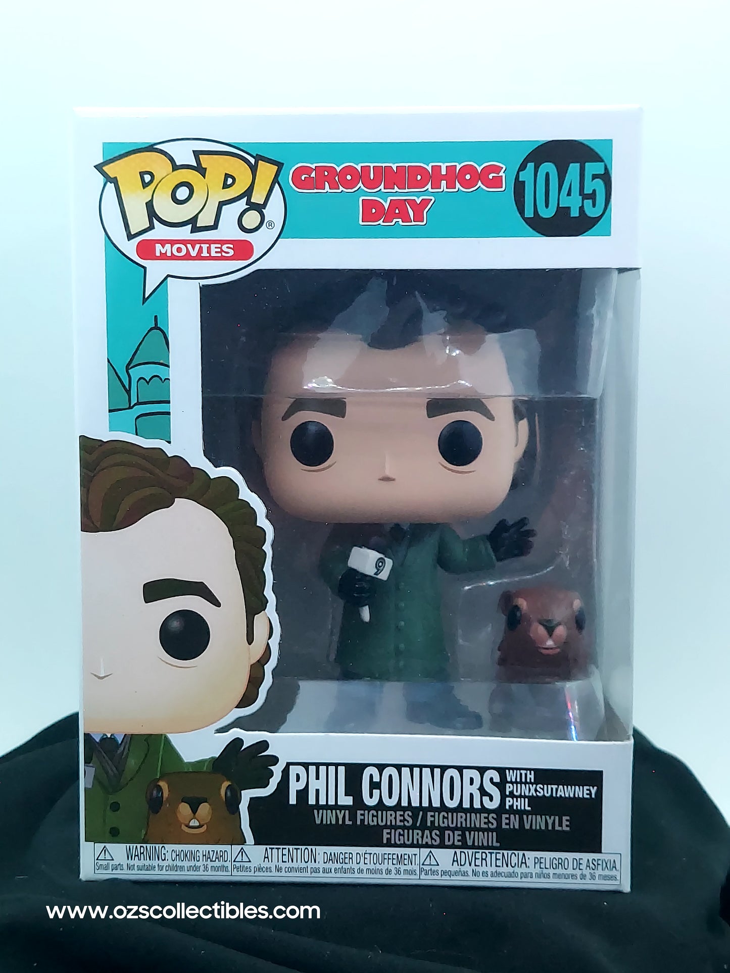 Funko Pop! Movies: Groundhog Day : Phil Connors with Punxsutawney Phil