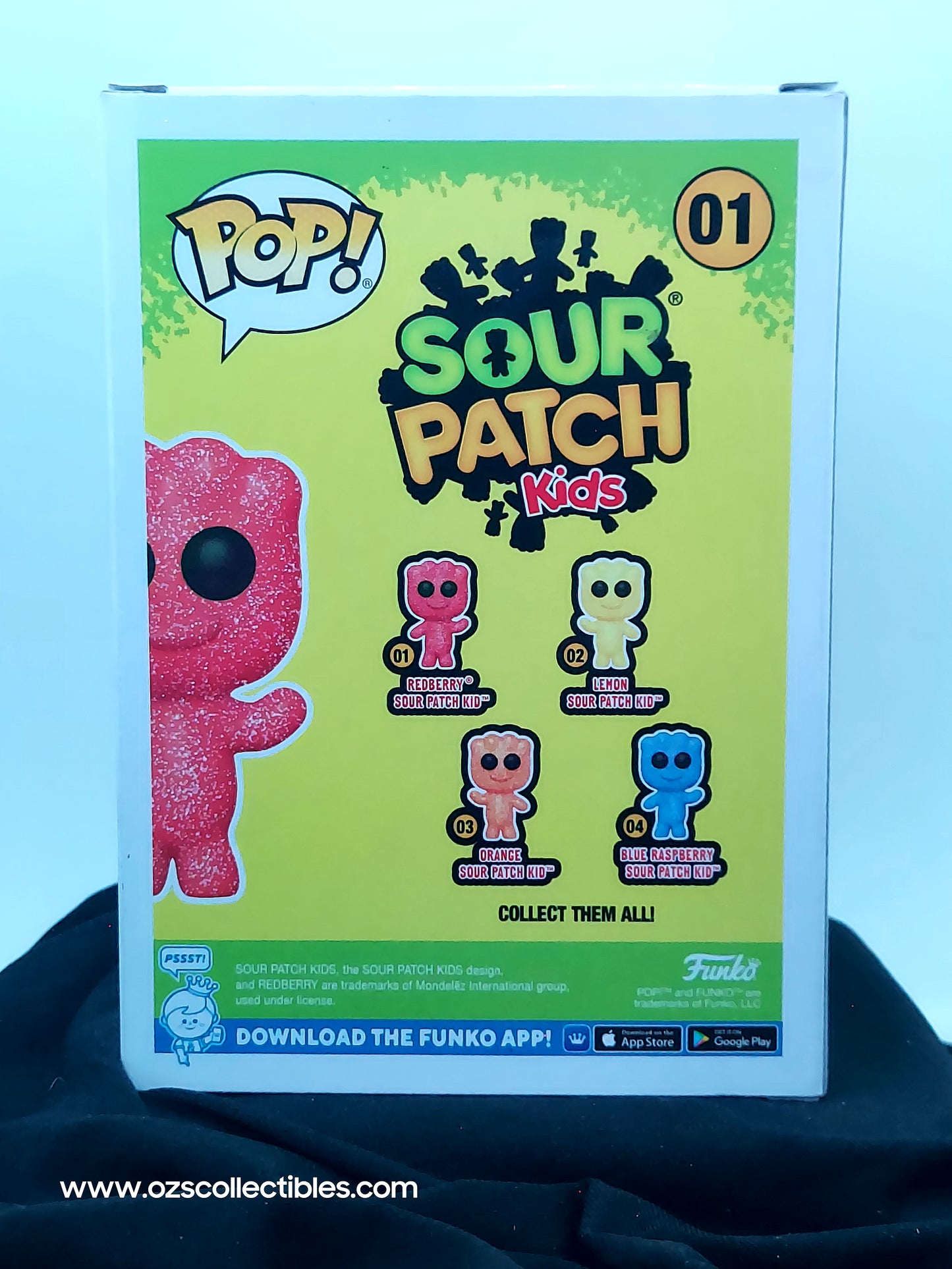 Funko Pop! Sour Patch Kids: Redberry "Sour Patch Kid"  Glow in the Dark (7-Eleven Exclusive)