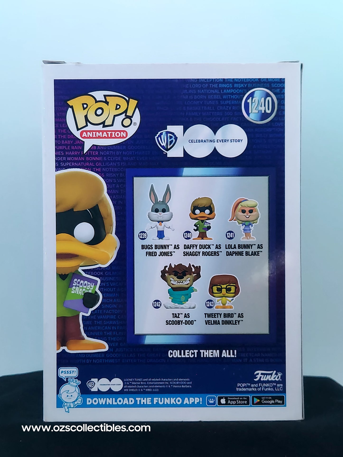 Funko Pop! Animation: WB 100 - Daffy Duck as Shaggy Rogers