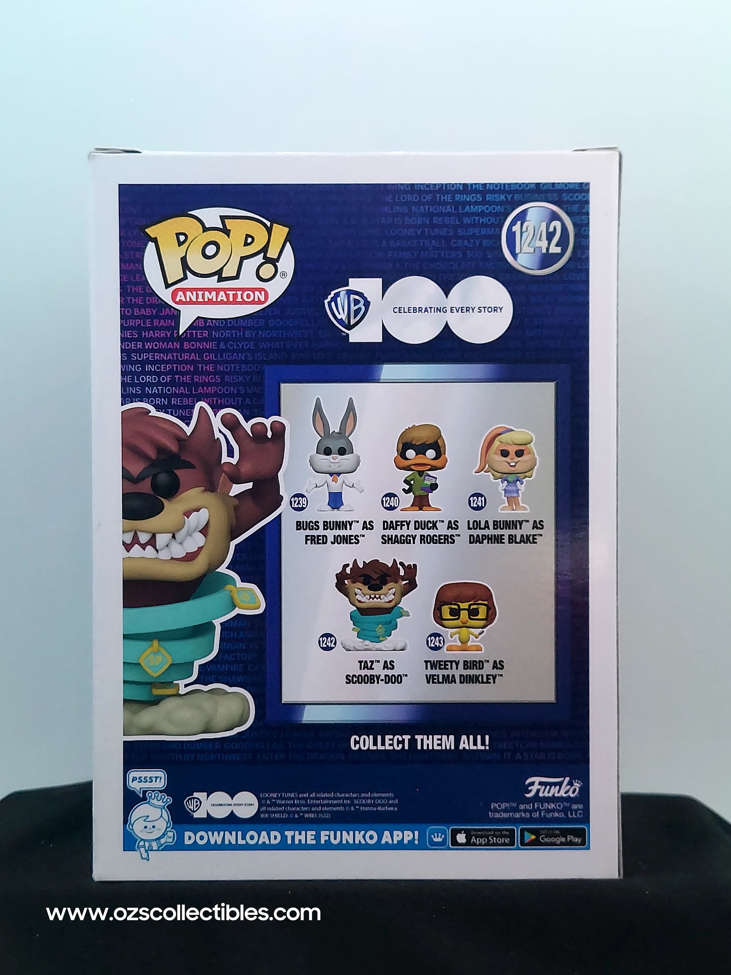 Funko Pop! Animation: WB 100 - Taz as Scooby-Doo