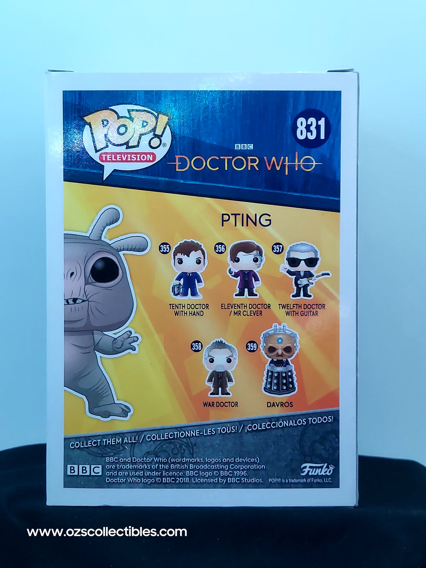 Funko Pop! Television: Doctor Who - Pting (2019 Summer Convention Limited Edition Exclusive)