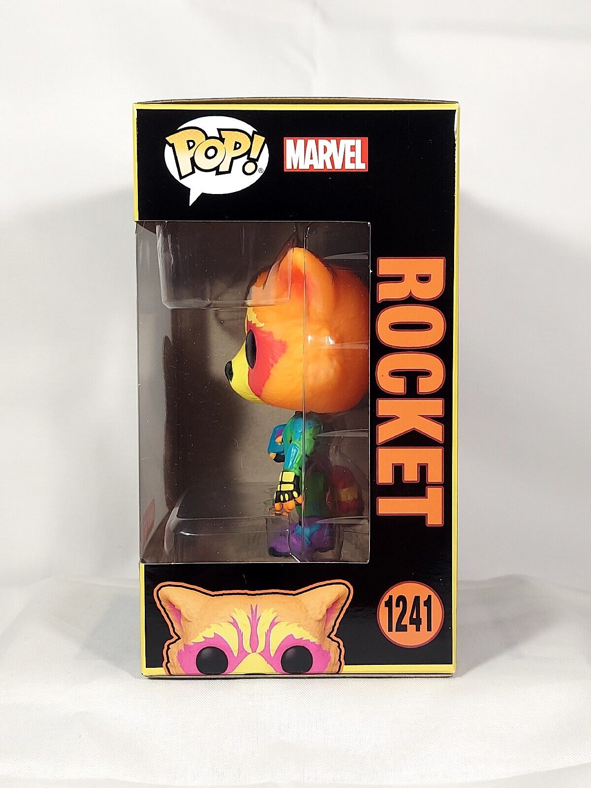 Funko Pop! Marvel Rocket Black Light, Guardians of the Galaxy (Target Exclusive)