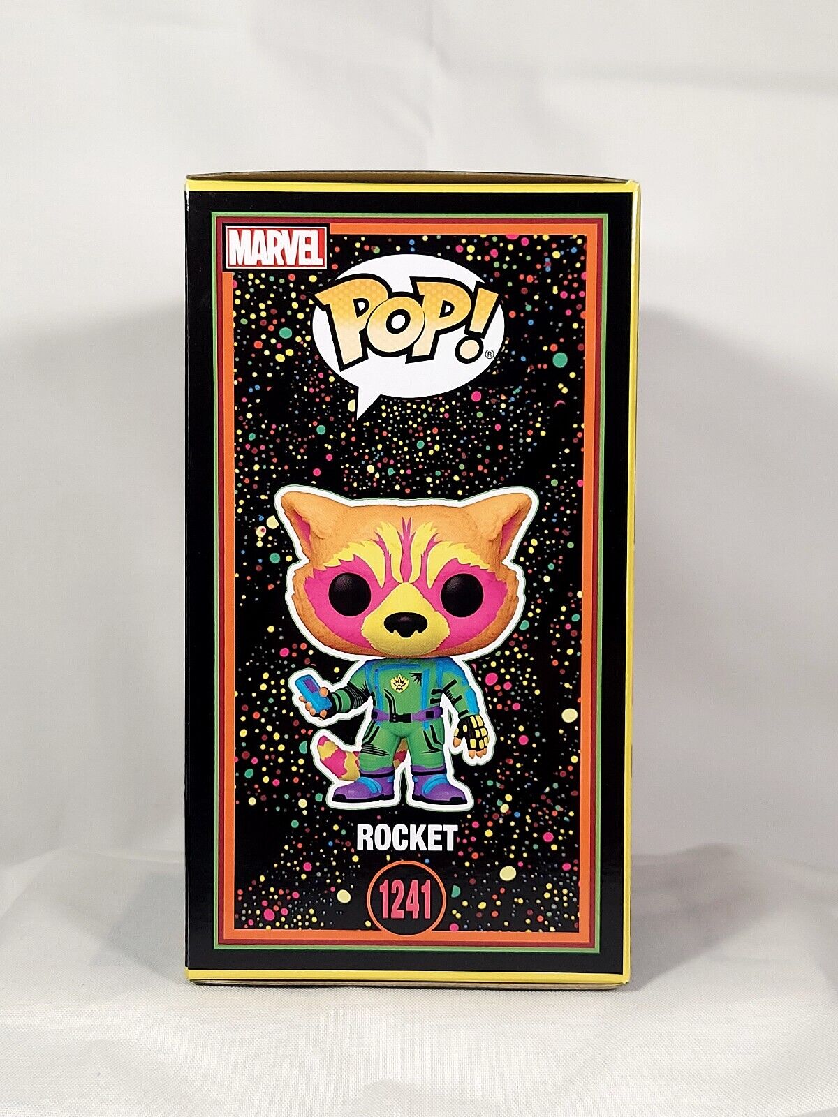 Funko Pop! Marvel Rocket Black Light, Guardians of the Galaxy (Target Exclusive)